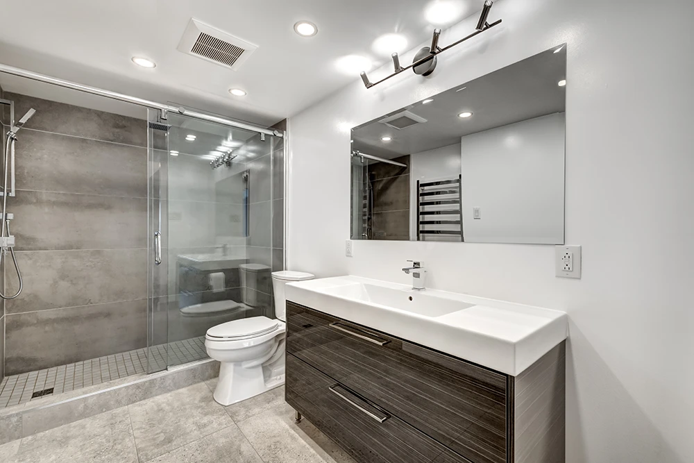 luxury bathroom remodel